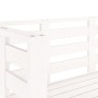 Garden bench solid white pine wood 111.5x53x71 cm by , garden benches - Ref: Foro24-825136, Price: 75,98 €, Discount: %