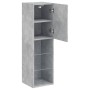 TV cabinets with LED lights 2 pcs concrete gray 30.5x30x102 cm by , TV Furniture - Ref: Foro24-837022, Price: 94,65 €, Discou...