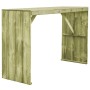 Pine wood bar table impregnated 170x60x110 cm by vidaXL, Garden tables - Ref: Foro24-44902, Price: 196,78 €, Discount: %