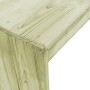 Mesa de bar de madera de pino impregnada 170x60x110 cm de vidaXL, Mesas de jardín - Ref: Foro24-44902, Precio: 196,78 €, Desc...