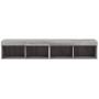 TV cabinets with LED lights 2 units Sonoma gray 80x30x30 cm by , TV Furniture - Ref: Foro24-837152, Price: 75,65 €, Discount: %