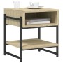 Mesa de centro madera de ingeniería roble Sonoma 40x40x45 cm de , Mesas de centro - Ref: Foro24-838964, Precio: 26,99 €, Desc...