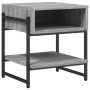 Mesa de centro madera de ingeniería gris Sonoma 40x40x45 cm de , Mesas de centro - Ref: Foro24-838966, Precio: 27,04 €, Descu...