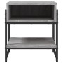 Sonoma gray engineered wood coffee table 40x40x45 cm by , Coffee table - Ref: Foro24-838966, Price: 33,36 €, Discount: %