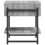 Mesa de centro madera de ingeniería gris Sonoma 40x40x45 cm de , Mesas de centro - Ref: Foro24-838966, Precio: 27,04 €, Descu...