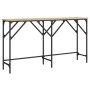 Mesa consola madera de ingeniería roble Sonoma 140x29x75 cm de , Mesas auxiliares - Ref: Foro24-837758, Precio: 47,32 €, Desc...