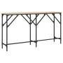 Mesa consola madera de ingeniería roble Sonoma 140x29x75 cm de , Mesas auxiliares - Ref: Foro24-837758, Precio: 47,32 €, Desc...