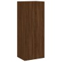 Wall TV cabinets 5 pcs oak brown engineered wood by , TV Furniture - Ref: Foro24-3216470, Price: 216,48 €, Discount: %