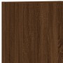 Wall TV cabinets 5 pcs oak brown engineered wood by , TV Furniture - Ref: Foro24-3216470, Price: 216,48 €, Discount: %