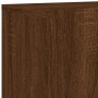 Wall TV cabinets 5 pcs oak brown engineered wood by , TV Furniture - Ref: Foro24-3216470, Price: 216,48 €, Discount: %