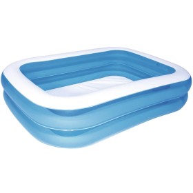 Bestway Rectangular blue pool 211x132x46cm by Bestway, Swimming pools - Ref: Foro24-428967, Price: 40,22 €, Discount: %