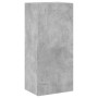 Wall TV cabinets 5 pieces engineered wood concrete gray by , TV Furniture - Ref: Foro24-3216521, Price: 232,99 €, Discount: %