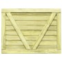 Gartenzaun Tor imprägniertes Kiefernholz 75x100 cm von vidaXL, Gartentore - Ref: Foro24-45332, Preis: 63,96 €, Rabatt: %