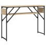 Mesa consola estante madera ingeniería roble Sonoma 105x30x75cm de , Mesas auxiliares - Ref: Foro24-837793, Precio: 39,36 €, ...