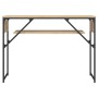 Console table shelf engineered wood Sonoma oak 105x30x75cm by , Side tables - Ref: Foro24-837793, Price: 39,36 €, Discount: %