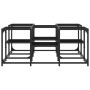 Mesa de centro madera de ingeniería negro 91x91x40 cm de , Mesas de centro - Ref: Foro24-839073, Precio: 56,72 €, Descuento: %