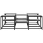 Mesa de centro madera de ingeniería gris Sonoma 121x121x40 cm de , Mesas de centro - Ref: Foro24-839071, Precio: 70,86 €, Des...