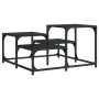 Mesa de centro madera de ingeniería negro 68x68x40 cm de , Mesas de centro - Ref: Foro24-837747, Precio: 36,99 €, Descuento: %