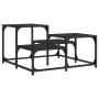 Mesa de centro madera de ingeniería negro 68x68x40 cm de , Mesas de centro - Ref: Foro24-837747, Precio: 36,99 €, Descuento: %