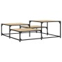 Sonoma oak engineered wood coffee table 107x107x40 cm by , Coffee table - Ref: Foro24-837753, Price: 48,62 €, Discount: %