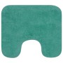 Turquoise 3-Piece Fabric Bath Mat Set by vidaXL, Rugs and bath mats - Ref: Foro24-133228, Price: 25,74 €, Discount: %