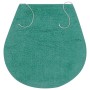 Turquoise 3-Piece Fabric Bath Mat Set by vidaXL, Rugs and bath mats - Ref: Foro24-133228, Price: 25,74 €, Discount: %