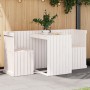 2 seater balcony set solid white pine wood by , Garden sets - Ref: Foro24-825059, Price: 150,03 €, Discount: %