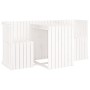 2-Sitzer-Balkon-Set aus massivem weißem Kiefernholz von , Gartensets - Ref: Foro24-825059, Preis: 207,99 €, Rabatt: %