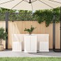 2-Sitzer-Balkon-Set aus massivem weißem Kiefernholz von , Gartensets - Ref: Foro24-825059, Preis: 207,99 €, Rabatt: %