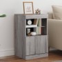 Sideboard with LED lights Sonoma gray 41x37x67 cm by , Sideboards - Ref: Foro24-836684, Price: 56,66 €, Discount: %