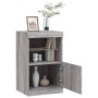 Sideboard with LED lights Sonoma gray 41x37x67 cm by , Sideboards - Ref: Foro24-836684, Price: 56,66 €, Discount: %