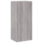 Muebles de TV de pared 4 pzas madera de ingeniería gris Sonoma de , Muebles TV - Ref: Foro24-3216537, Precio: 176,78 €, Descu...