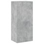 Wall TV cabinets 4 pieces engineered wood concrete gray by , TV Furniture - Ref: Foro24-3216535, Price: 171,64 €, Discount: %