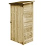 Garden tool shed impregnated wood 88x76x175 cm by vidaXL, Sheds - Ref: Foro24-45306, Price: 292,58 €, Discount: %