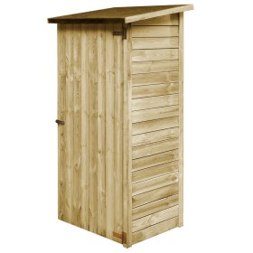 Cobertizo de herramientas jardín madera impregnada 88x76x175 cm de vidaXL, Cobertizos - Ref: Foro24-45306, Precio: 300,78 €, ...