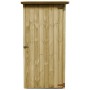 Garden tool shed impregnated wood 88x76x175 cm by vidaXL, Sheds - Ref: Foro24-45306, Price: 300,78 €, Discount: %