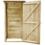 Garden tool shed impregnated wood 88x76x175 cm by vidaXL, Sheds - Ref: Foro24-45306, Price: 300,78 €, Discount: %