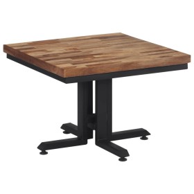 Mesa de centro teca reciclada maciza 55x55x40 cm de , Mesas de centro - Ref: Foro24-358516, Precio: 111,99 €, Descuento: %