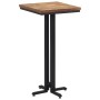 Mesa alta de bar teca reciclada maciza 55x55x110 cm de , Mesas de cocina y de comedor - Ref: Foro24-358514, Precio: 223,99 €,...