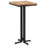 Mesa alta de bar teca reciclada maciza 55x55x110 cm de , Mesas de cocina y de comedor - Ref: Foro24-358514, Precio: 223,99 €,...