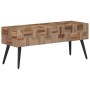 Solid recycled teak bench 110x35x45 cm by , Banks - Ref: Foro24-358523, Price: 132,13 €, Discount: %