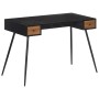 Solid recycled teak desk 117x56.5x75 cm by , Desks - Ref: Foro24-358528, Price: 229,99 €, Discount: %