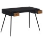 Solid recycled teak desk 117x56.5x75 cm by , Desks - Ref: Foro24-358528, Price: 229,99 €, Discount: %