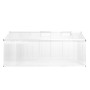 Aluminum greenhouse 421x190x195 cm 15.6 m³ by vidaXL, Greenhouses - Ref: Foro24-45217, Price: 540,42 €, Discount: %