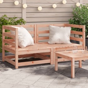 Garden corner sofas 2 pcs solid wood Douglas 70x70x67cm by , Modular outdoor sofas - Ref: Foro24-837912, Price: 124,99 €, Dis...