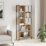 Sonoma oak engineered wood shelf 72x28x172 cm by , Bookcases and shelves - Ref: Foro24-3213653, Price: 95,08 €, Discount: %