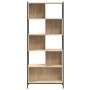 Estantería madera de ingeniería roble Sonoma 72x28x172 cm de , Librerías y estanterías - Ref: Foro24-3213653, Precio: 95,08 €...