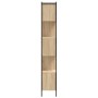 Sonoma oak engineered wood shelf 72x28x172 cm by , Bookcases and shelves - Ref: Foro24-3213653, Price: 95,08 €, Discount: %