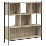 Regal aus Sonoma-Eichenholzwerkstoff, 102 x 28 x 172 cm von , Bücherregale und Regale - Ref: Foro24-3213658, Preis: 131,12 €,...