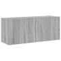 TV Wall Cabinets 5 Pieces Sonoma Gray Engineered Wood by , TV Furniture - Ref: Foro24-3216563, Price: 221,09 €, Discount: %